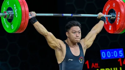  Indonesia Kuasai Podium Angkat Besi Putra di Kancah Internasional