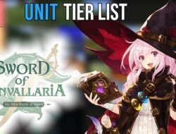 Panduan Tier List Sword of Convallaria: Unit Legendaris Terbaik