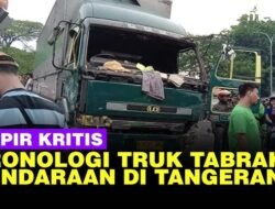 Sopir Truk Ugal-Ugalan di Tangerang Jadi Tersangka, Enam Orang Terluka