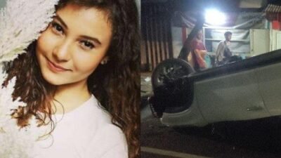 Kecelakaan Mobil Larasati Nugroho: Artis FTV Terbalik di Jalan
