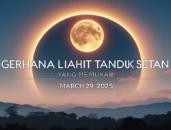 Gerhana Matahari Tanduk Setan 29 Maret 2025: Fenomena Langit yang Memukau