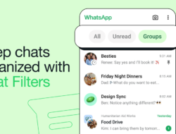 Fitur WhatsApp Chat List: Atur Obrolanmu Sesuai Kategori, Gampang Banget!