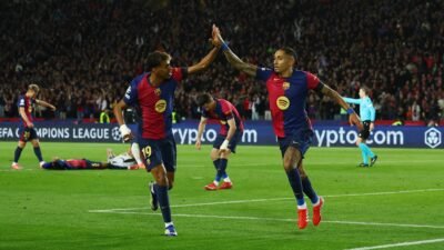 Barcelona Hancurkan Osasuna 3-0, Jauhi Madrid di Klasemen