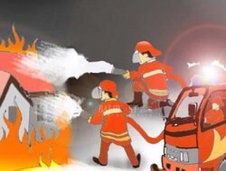 Kebakaran Mematikan di Binjai Selatan: Dua Ruko dan Satu Kios Terbakar, Kerugian Mencapai Rp100 Juta