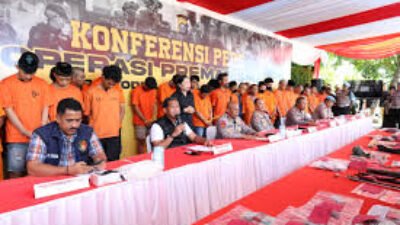 “Polda Riau Berhasil Ungkap Kasus Premanisme dalam Operasi Pekat Lancang Kuning 2025”