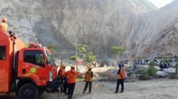 Upaya Pencarian Korban Longsor di Gunung Kuda