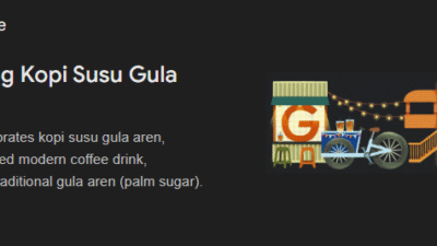 Kopi Susu Gula Aren Tampil di Google Doodle: Minuman Lokal Rasa Global