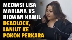 Mediasi Antara Lisa Mariana dan Ridwan Kamil Berakhir Tanpa Kesepakatan