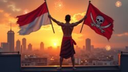 Fenomena Pengibaran Bendera Jolly Roger di Indonesia Jelang HUT RI ke-80