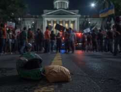 Driver Ojol Tewas Dilindas Rantis Brimob Saat Demo di Jakarta