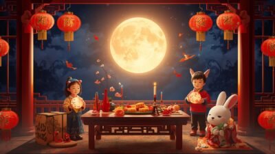 Mid-Autumn Festival: Filosofi Kue Bulan, Bulan Purnama, dan Makna Kebersamaan
