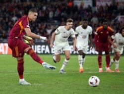 Roma Takluk di Olimpico, Viktoria Plzen Tampil Mengesankan