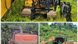 Polda Sumut Berhasil Amankan Tambang Emas Ilegal di Madina