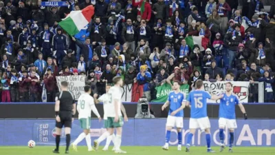 Absen Lagi, Italia Kian Jauh dari Panggung Dunia